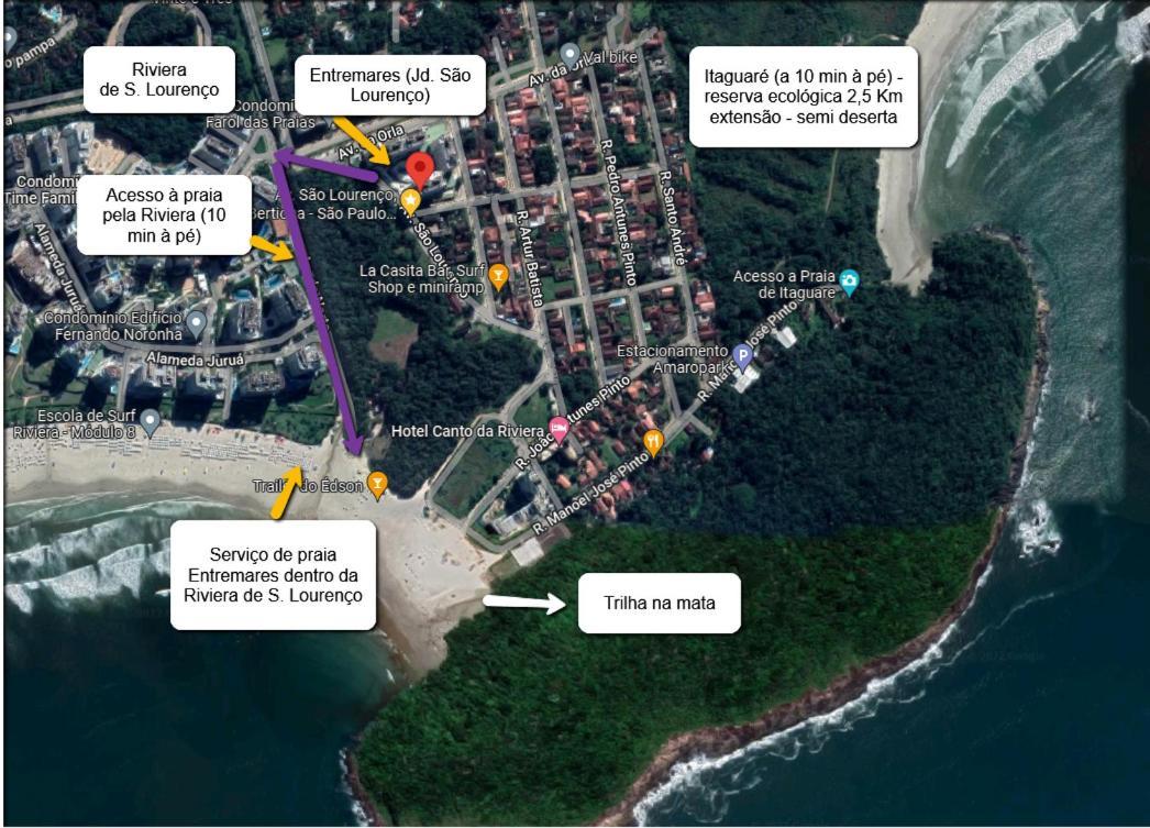 Jd. S. Lourenço - Riviera - Novo, 3 Dorm, Ac, 300m Do Mar, Serviço De *